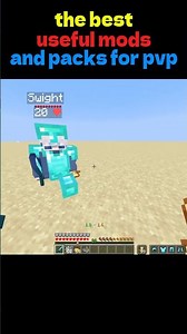 the best useful mods for pvp #minecraft #lifeisbutadream #pvp tips