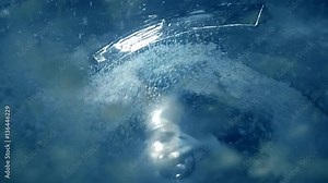 Equipment ( granulator ) that converts any plastics for further fabrication of plastic granules in the plastics industry. Slow mo, slow motion, slo mo, high speed camera, 240fps, 250fps