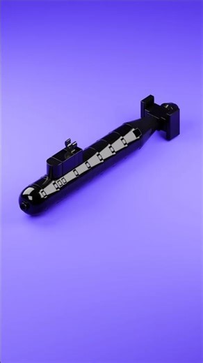 LEGO Submarine 🌊 Mini Bricks Naval Build