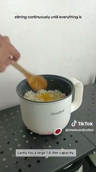 Delicious Chao Pan Fried Rice & Steam Siomai | Gaabor Multi Cooker