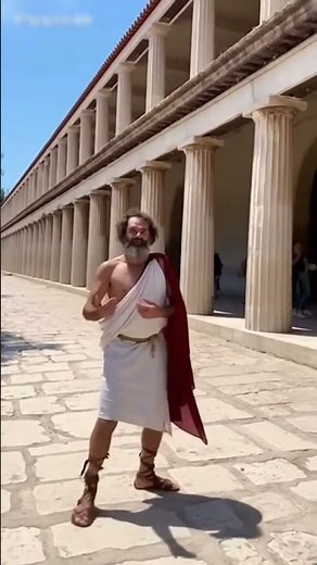 Socrates Breaks Into Dance While Questioning Reality 😂💭🕺
