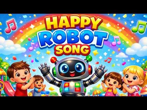 Happy Little Robot Song 🤖 | Kids Dance Song | Fun 3D Nursery Rhymes for Toddlers
