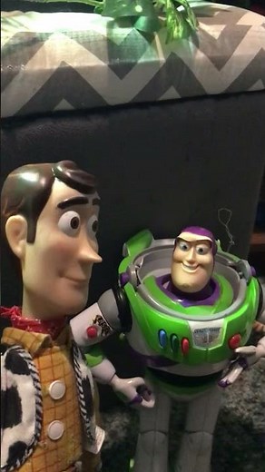 Live action toy story scene