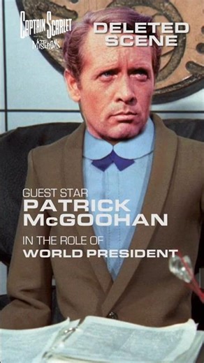 Deleted scene from the first episode of Captain Scarlet, not guest starring Patrick McGoohan