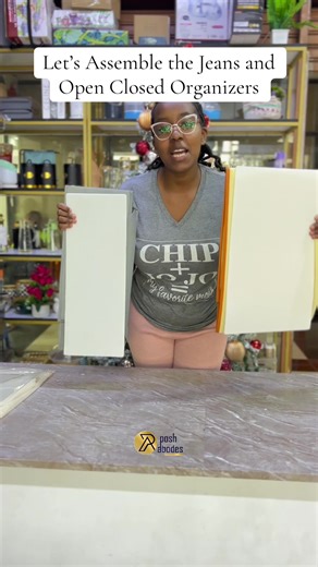 Jeans Organizer and Closet Organizers at Posh Abodes. Keep your Spaces Organized and looking great with our Range of Closer Organizers. #closetorganizer #jeansorganizer #clothersorganizer #wardrobeorganizer #homeessentials #ladieschoice