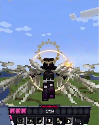 Minecraft Cursed Fate: Technique Extinguishment #minecraft #mods #music #funk #minecraftshorts