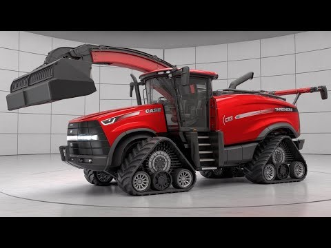 "2025 Case IH Thresher 🔥 The World’s Most Powerful Farming Machine Ever Built!"