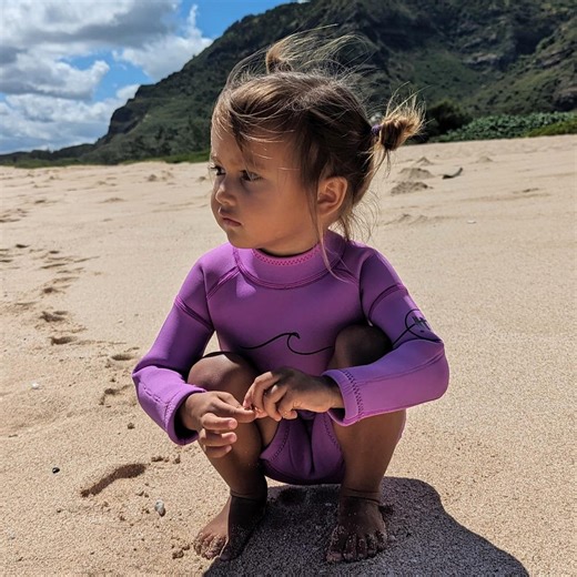 Selective HA Baby and Kids Yamamoto Neoprene Wetsuit Springsuit: 2.5mm Ultra Soft Thermal Swimsuit Bathing Suit, Electric Purple - Etsy