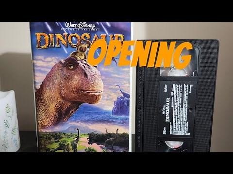 Opening to Dinosaur 2001 VHS