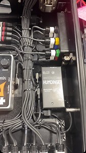 Finishing up this wet/dry/wet board wire on a @schmidt_array_pedalboards ! Happy with the way this one turned out and how low the noise floor was with the amount of things happening within the board. #RigsByBTPA #BTPAcables #pedalboard | Best-Tronics Pro Audio