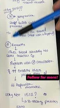 Why 30:2 is use in cpr? #mbbs #study