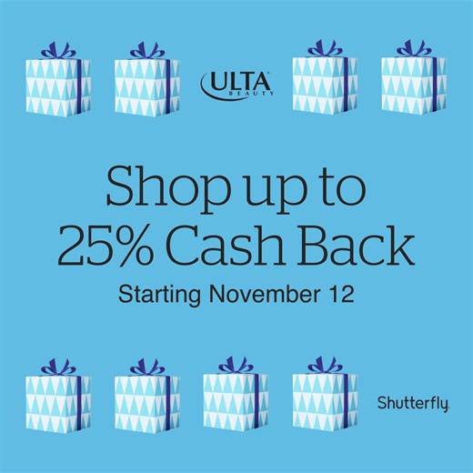 Get ready for the biggest deals of the year from brands you love! Up to 25% Cash Back starting November 12. | Rakuten