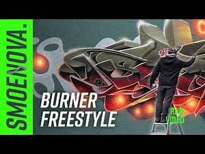 Painting Graffiti in my Backyard (Full RAW Process w. helpful voice over)