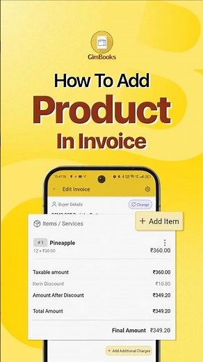 Add Item in Invoice and GST Billing Software