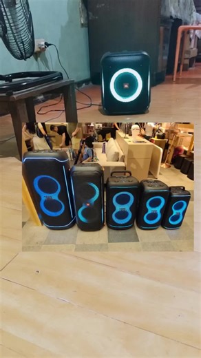 JBL Party Box 520 Portable Party Bluetooth Speaker Electrifying Sound with AI Sound Boost