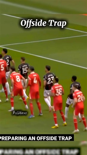 Offside Trap #football #soccer #shorts