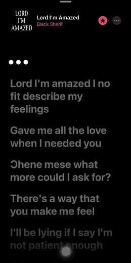Black Sheriff - Lord I'm Amazed Lyrics Video
