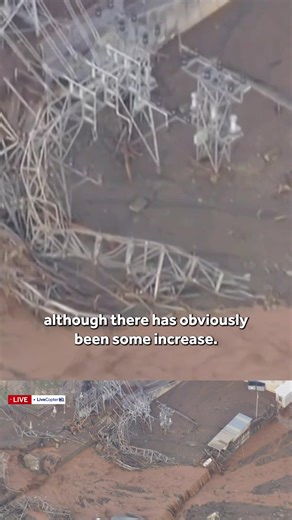 LiveCopter 3 Pilot Dan Oppenheim surveys the damage after a pipe failure led to the evacuation of a hydroelectric powerhouse in Yuba County and left 15,000 PG&E customers without power. Full coverage: https://www.kcra.com/article/colgate-powerhouse-employees-rescued-pipe-bursts-yuba-county-sheriff/70352875 | KCRA 3