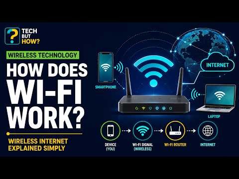 How Does Wi-Fi Work? | Wireless Internet Explained Simply | Tech But How?