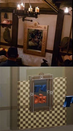 Enchanted Tales with Belle Magic Mirror Effect