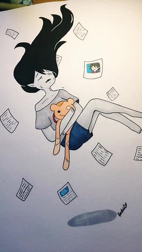 Embrace Your Dark Side with Marceline the Vampire Queen Art