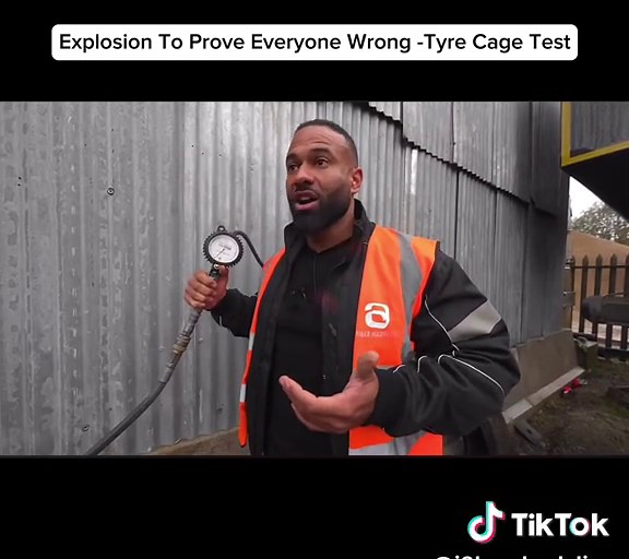 Tyre Cage Test: Exploding Split Rim - Remold Tire Explosion
