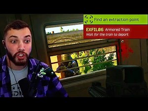 CRAZY TRAIN EXTRACT FIGHT - Escape From Tarkov Highlights