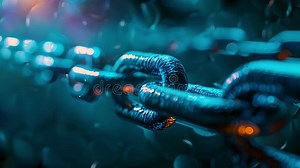 The Unstoppable Force of Blockchain Breaking Down Barriers in the Global Supply Chain and Making it More Efficient and Stock Footage - Video of cashless, breaking: 321599304