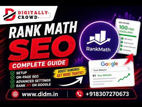 Rank Math SEO Tutorial 2026 🔥 | Complete Guide to Rank #1 on Google