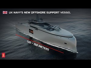 The UK to Build 130 Meters New Offshore Support Vessels to Replace its Aging River Class
