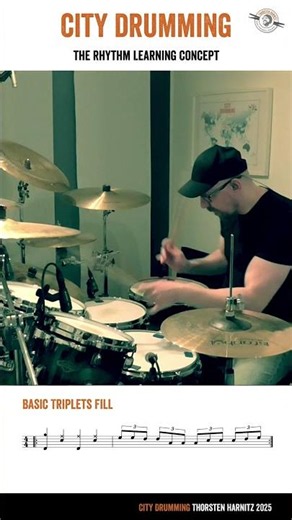 Drum Fill - Basic Triplets