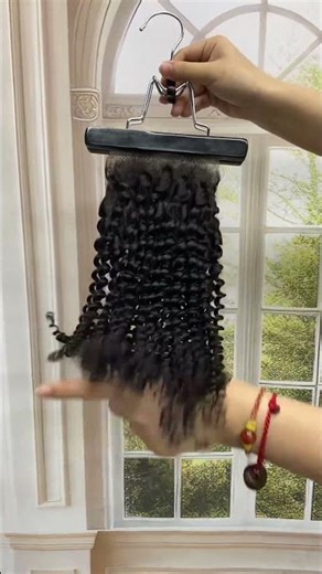 Kinky Curly HD Lace Closure Install | Natural Blend Tutorial