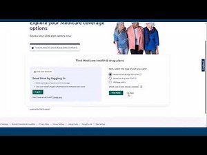Getting started with Medicare Plan Finder