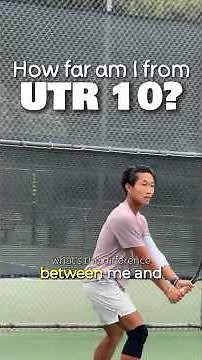 What's the difference between me and an UTR 10? #tennis #usta #utr