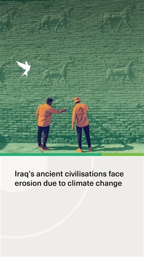 Iraq’s ancient civilisations are crumbling under the weight of climate change. Rising salinity, drought and extreme heat are accelerating the erosion of historic cities such as Ur and Babylon, the very cradle of human civilisation. Archaeologists warn that thousands of years of history could soon be lost as salt deposits and wind erosion eat away at mudbrick structures like the 4,000-year-old Ziggurat of Ur. | The New Arab