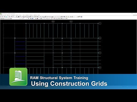 Using Construction Grids in RAM Structural System