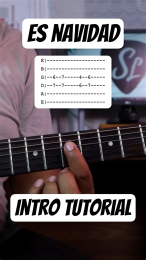 Es Navidad - Mini Tutorial #musica #guitar #navidad