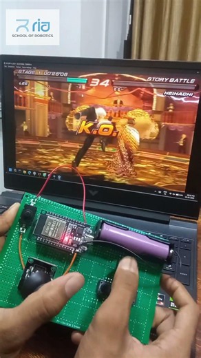 🎮📱 DIY Bluetooth Gamepad for Android Games Using ESP32 | Project Demo