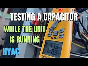 HVAC capacitor testing.
