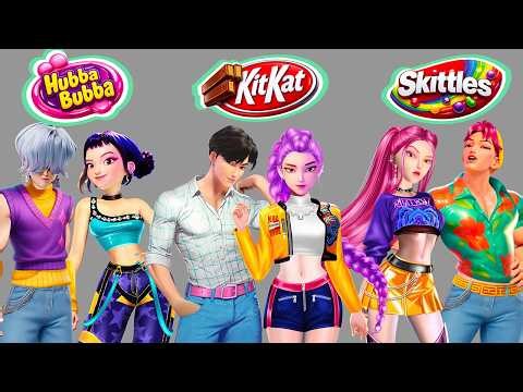 Epic Glow Up! Candy Transformation 🍬✨ | Rumi, Jinu, Mira, Abby, Zoey & Mystery