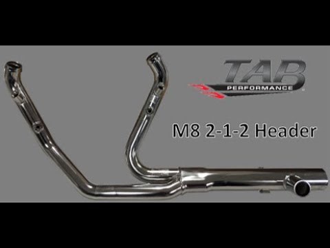 TAB Performance 2-1-2 Headpipe Install - Milwaukee 8 Upgrade