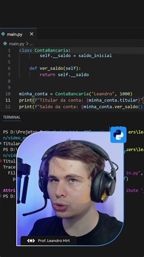 Getters no Python: Acesso Seguro a Atributos Privados