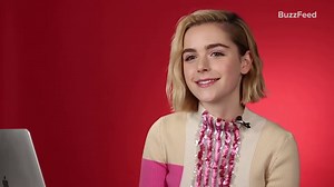 Kiernan Shipka Finds Out Which