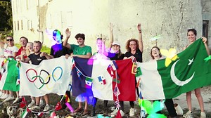 France 🇫🇷, host nation of Paris 2024 celebrates Pakistan 🇵🇰 Olympic Qualification. A long road ahead but we are grateful. Merci Beaucoup. #limogess #Paris2024 #pakistanolympicassociation #Pakistan #ImranKhan #PakistanZindabad | Pakistan Eventing