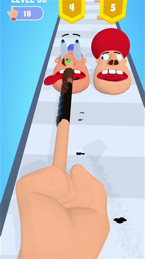 longest finger runner last level #gaming #shorts #funny