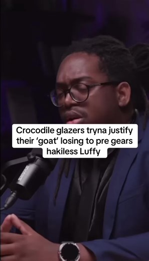 “Luffy hit him with his elemental weakness” bruh and Crocodile never trained to bypass that shi ? He slimmed my mans twice but never went to check if he was actually finished 😭🫱 #onepiece #luffy #anitok #slander #fyp