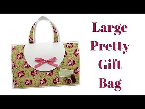 Large Pretty Gift Bag | Mixed Up Craft