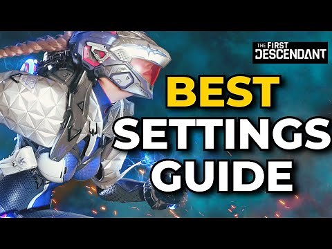 Best Settings Guide for The First Descendant (Max FPS + Performance)