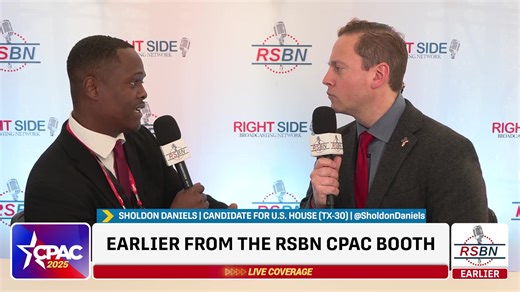 WATCH: Candidate Sholdon Daniels Full Interview with RSBN's Robert McNeilly at CPAC 2025 2/20/25 | Right Side Broadcasting