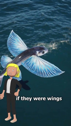 The Secret Behind Flying Fish 🐟🤯
